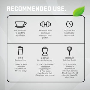 DUX NUTRITION - Fresh Whey Pineapple & Coconut - 20G of Protein per Serving - Amino Acids, Brazilian Fruits and Nuts, Pre and Post-Workout - 31.7Oz