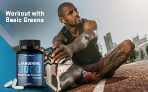 L Arginine 3,150Mg (90 Capsules) L-Arginine Supplement for Men and Women with Nitric Oxide Precursor | L Arginine Supplement Pills for Men, Sport, Workout, Made in the USA