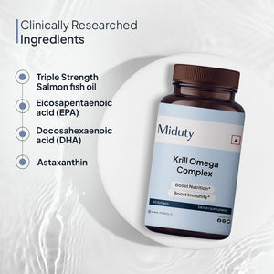 By Palak Notes Krill Oil - Wild Salmon Oil - Omega 3 Krill Oil - Astaxanthin - EPA & DHA - Omega 3 - Krill Oil Pack - 60 Softgels