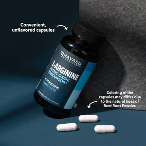 L Arginine L Citrulline Nutritional Supplements NO Nitric Oxide Booster | Stamina Endurance Performance for Workouts | 2 Months Supply of L Arginine 500Mg Nitric Oxide Pills for Men | 120 Capsules