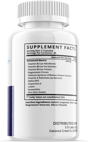 (2 Pack) Ocure+ Vision Supplement Pills - Support Healthy Vision & Eye Sight