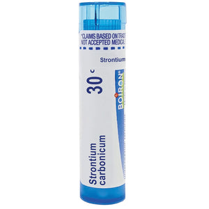Boiron Strontium Carbonicum 30C for Head Congestion - 80 Pellets (Pack of 2)