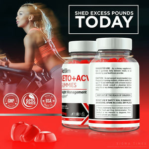 (2 Pack) Bio Slim Advanced Weight Loss Gummies to Melt Fat for Energy