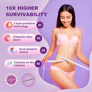 Women'S Probiotic 180 Billion Cfus, 18 Strains, with Organic Prebiotics+Cranberry Extract & D-Mannose, for Digestive, Boost Immune, Women'S Health & Urinary Tract Health, 90 Vegetarian Capsules