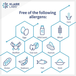 Klaire Labs D-Chiro-Inositol - 150 Milligrams Hypoallergenic Supplement (60 Capsules)