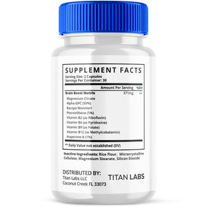 (3 Pack) Pronervium, Pronervium Cognitive Brain Booster Formula (180 Capsules)