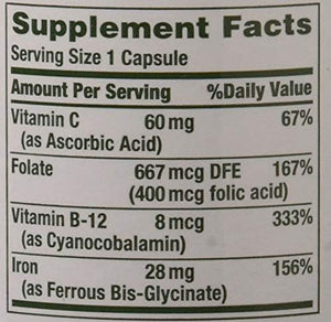 Gentle Iron 28 Mg 90 Capsules