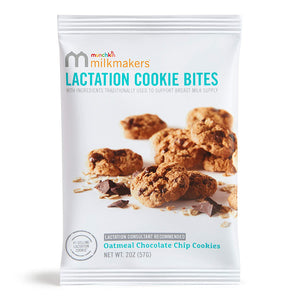 Milkmakers Lactation Cookie Bites, Oatmeal Chocolate Chip, 10 Ct