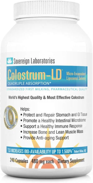 Colostrum-Ld Colostrum Capsules - 240 Capsules - Liposomal Delivery