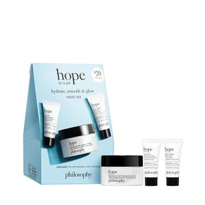 Philosophy Hope in a Jar Smooth-Glow Multi-Tasking Face Moisturizer - with Pro-Vitamin P, Glycolic Acid & Hyaluronic Acid - Provides Deep & Long-Lasting Hydration & Smoother, Radiant Skin