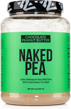 NAKED Pea - 5LB 100% Pea Protein Powder from North American Farms - Unflavored Vegan Pea Protein Isolate - Plant Protein Powder, Easy to Digest - 76 Servings
