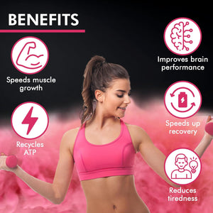 KP Creatine Monohydrate Gummies Pink Lemonade for Men & Women, 100% Creatine Pink Lemonade Gummies, 5G per Serving + Vegan, Sugar Free + Strength, Energy, Muscle & Booty Gain - 120 Count