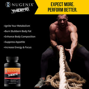 Nugenix Thermo - Thermogenic Fat Burner Supplement Pills for Men, Extreme Metabolic Accelerator, 42 Count