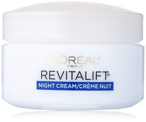 L'Oreal Paris, Revitalift Anti-Wrinkle + Firming Night Cream Moisturizer 1.7 Oz (Pack of 6)