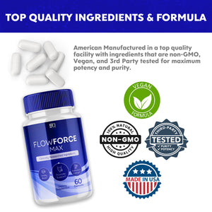(3 Pack) Flowforce Max, Flow Force Max Male Vitality Supplement (180 Capsules)