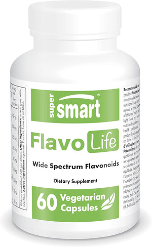 '- Flavolife (Flavonoid Complex Supplement) - with Luteolin, Myricetin, Fisetin, Rutin, Quercetin, EGCG, Apigenin, Hesperidin | Non-Gmo & Gluten Free - 60 Vegetarian Capsules