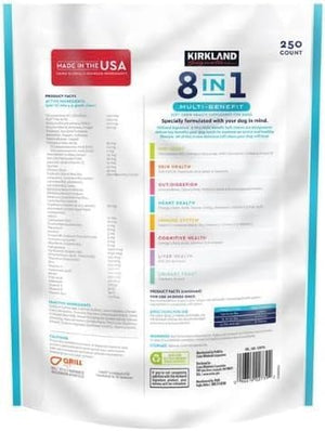 Kirkland_Signature 8 in 1 Soft Chew Supplement 250 Count