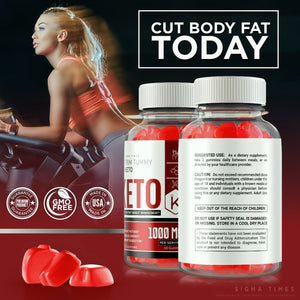 (3 Pack) Trim Tummy Keto Gummies to Suppress Appetite and Lose Belly Fat