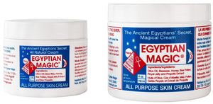 Egyptian Magic All Purpose Skin Cream | Natural Healing for Skin, Hair, anti Aging, Stretch Marks, Cellulite, Irritations, and More | 100% Natural Ingredients | 6Oz Bundle (4Oz + 2Oz)