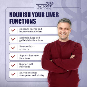 Liver Renew - Liver Cleanse Detox & Repair - Liver Support Supplement with Artichoke Extract, Milk Thisle, Dandelion and Turmeric - 60 Capsules