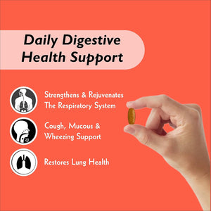 Lung Cleanse & Respiratory Support Supplement-Natural Lung Health Complex-Lung Detox for Those with Breathing, Asthma, Seasonal Allergy (30 Day)