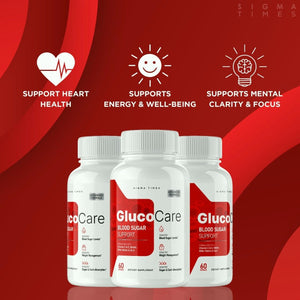 (1 Bottle) Glucocare Dietary Supplement, Gluco Care Supports Inflammation Pills