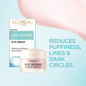 L'Oreal Paris Collagen Face Moisturizer Day and Night Cream, 1.7 Oz + Dermo-Expertise Eye Defense Eye Cream, 0.5 Oz