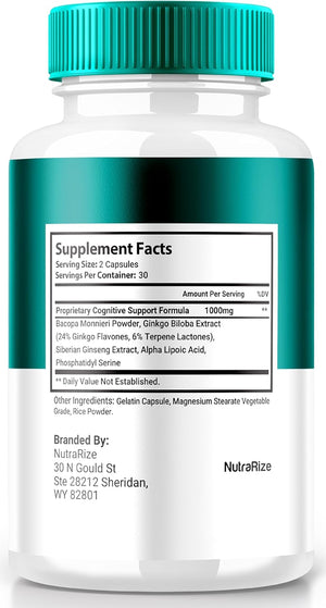 Truewell Capsules, Nerve Support Neuropathy Supplement, All Natural Body Support Formula, Maximum Strength Vitamin Pills 1000 MG, True Well Official Reviews (60 Capsules)