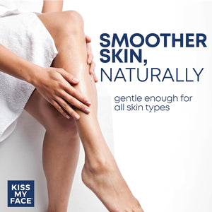 Kiss My Face Moisture Shave Cream, Shaving Cream for Men and Women, 11 Oz Pump Bottle, Lavender & Shea, 4 Pack