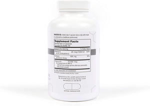 NBI Osteo-K Bone Support | Vitamin D & K Complex with Calcium Citrate Supplement | 45Mg Vitamin K2 (MK4) for Strong Bone Health & Function | 180Ct Veggie Capsules