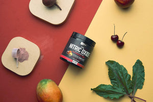 Total Nitric Oxide - Caffeine Free Pre Workout Powder W/ Beet Root, L Arginine & L Citrulline Malate | Boost Energy & Recovery | Harvest Fruit Flavor - 20 Servings