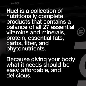 Huel Black Edition | Vanilla 40G Vegan Protein Powder | Nutritionally Complete Meal | 27 Vitamins and Minerals, Gluten Free | 17 Servings | Scoop Not Included to Reduce Plastic