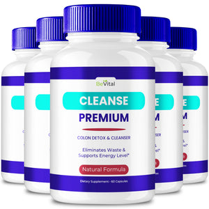 Bevital Cleanse Premium Capsule - Official Formula (5 Pack)