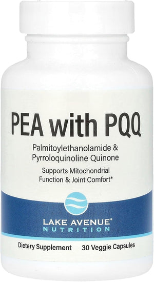 Lake Avenue Pea 300 Mg + PQQ 10 Mg, 30 Veggie Capsules, Nutrition
