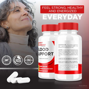 (2 Pack) Sweet Harmony Capsules, Sweet Harmony Blood Support Formula, Advanced Supplement Maintain Healthy Levels, All Natural Pills, Sweet Harmony for Overall Wellness, Reviews (120 Capsules)