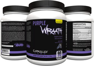 CONTROLLED LABS Purple Wraath 90 Serving Juicy Grape, 2.5 Pound