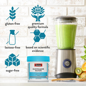 Glucosamine Sulfate Joint Support Supplement, Joint Health Supplement for Mobility and Flexibility | Joint Supplement for Women and Men | Glucosamina 1500Mg | 180 Tablets