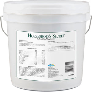 Farnam Horseshoer'S Secret Pelleted Hoof Supplements, Promotes Healthy Hoof Growth, Maintains Hoof Walls & Supports Cracked Hooves, 11 Lbs., 30 Day Supply