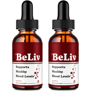 Beliv Drops Supports Healthy Blood Sugar, Be Liv Liquid Drops (2 Pack)