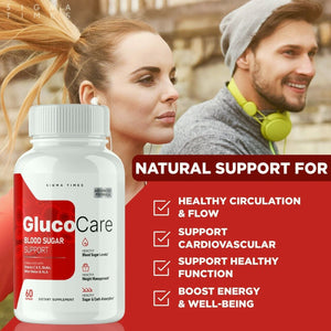 (1 Bottle) Glucocare Dietary Supplement, Gluco Care Supports Inflammation Pills