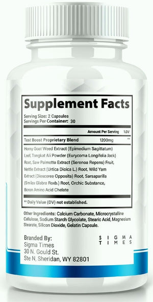 (2 Pack) Bioenhance Male Health Pills to Boost Stamina and Energy Levels