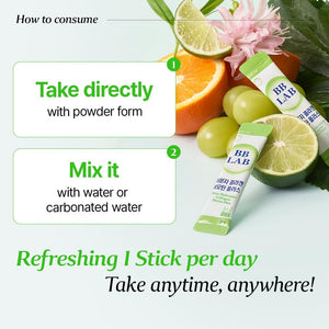 Low Molecular Collagen Biotin Plus, Halal Collagen, Powder Supplement, Korean Marine Collagen, Fish Collagen Peptides, Biotin, Vitamin C, Fast Absorption, Shine Muscat Flavor