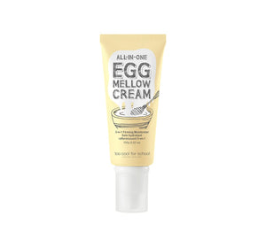 Too Cool for School | All-In-One Egg Mellow Cream 100G | anti Aging Face Cream | anti Wrinkle Firming Moisturizer | 98% Pure Collagen Fiber