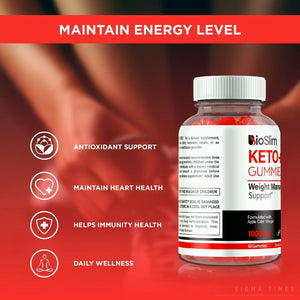 (2 Pack) Bio Slim Advanced Weight Loss Gummies to Melt Fat for Energy