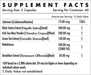 The Wellness Company Original Spike Support Formula Supplement | 120 Capsule 2 Month Supply | Natural Immunity Booster with Herbal Extracts | Vegan, Non-Gmo, Gluten-Free