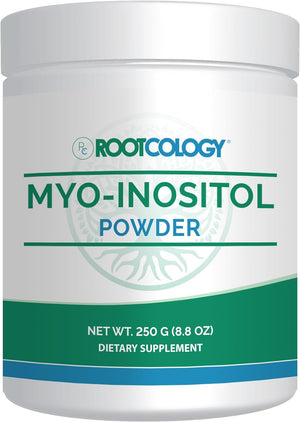 Rootcology Myo-Inositol Powder - Inositol Supplement for Mood, Brain Health and Liver Support (250G / 345 Servings)