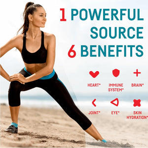 Kori Krill Oil Omega-3 400Mg, 270 Mini Softgels | Multi-Benefit Omega-3 Supplement | Superior Absorption Vs Fish Oil, Easy to Swallow