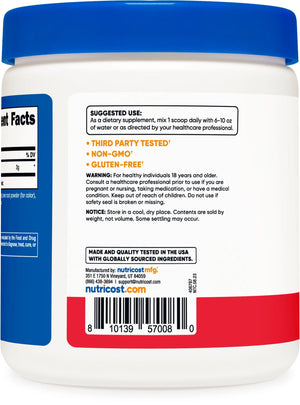 L-Citrulline Malate 2:1 (300G) Fruit Punch - Workout Support, Muscle Performance, Nitric Oxide Booster - Fitness Supplement Powder