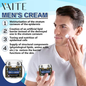 VAITE Face Moisturizer Remedy Skin Repair Cream with Snail, Salicylic Acid, Vitamin B5, Vitamin E, Collagen, and Ceramides for Men and Women Anti-Aging Anti-Wrinkle Made in USA Night and Day