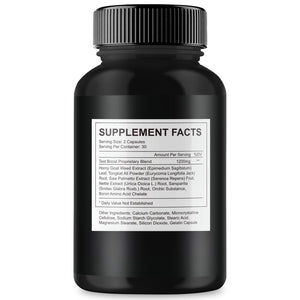 (2 Pack) Biopeak Black HGW Men Supplement Capsules Extra Strength (120 Capsules)